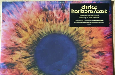 THRICE Horizons / East LP Ltd Edition Yellow & Violet Vinyl Sealed - Image 1 of 3