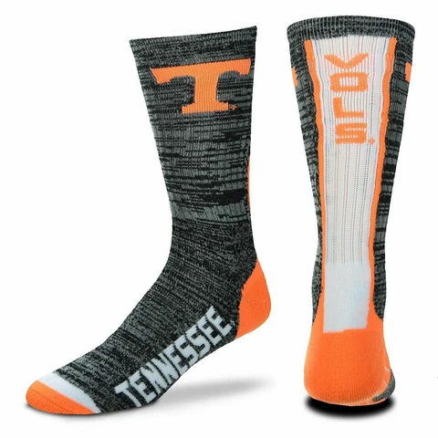 Tennessee Volunteers Vols Gray RMC Vortex Deuce Men's Crew Socks Cover