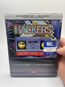 Hackers Best Buy Canada (Limited Edition Steelbook) 4K HD + Blu-Ray Brand New - Picture 1 of 5