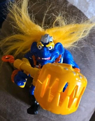 1992 Applause Troll Warrior Thorbjorg The Trapper Action Figure Blue Troll - F1 - Image 1 of 4