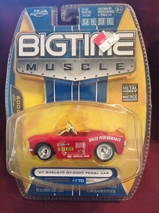 Jada Toys Bigtime Muscle '67 Shelby GT-500 Pedal Car Red Warrior 1:64 2009 #170 - Picture 1 of 4