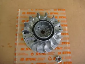GENUINE STIHL MS311 MS391 CHAINSAW FLYWHEEL & MS362 ONLY WITH ADJUSTABLE CARBS - Picture 1 of 3