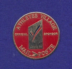 Postal Service Canada Post Commonwealth Games Athletes Village Sponsor Lapel Pin - Picture 1 of 1