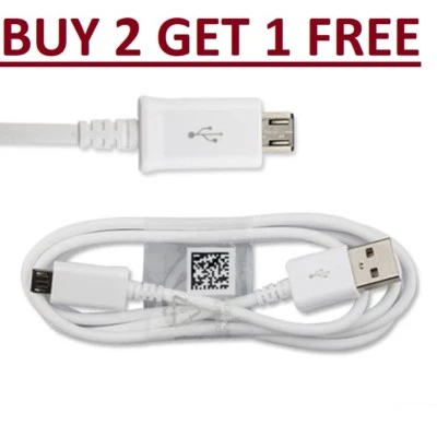 Fast USB Charger Charging Cable for Samsung Galaxy Phone S6 S7 Edge + Note 5 A10 - Image 1 of 3