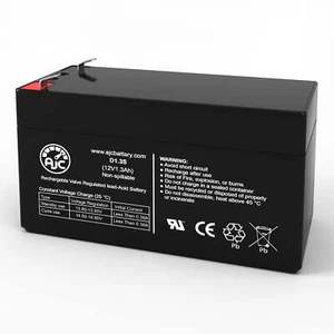 Powertron PS1212 12V 1.3Ah UPS Replacement Battery - Picture 1 of 6