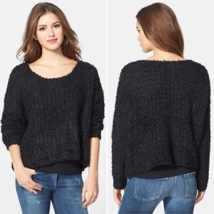 Neu mit Etikett Jessica Simpson Damen-Snowiepullover schwarz Größe XXS - Bild 1 von 7