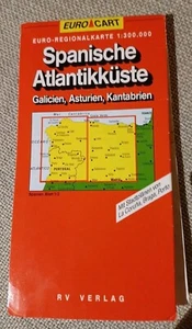 Spanische Atlantikküste RV Verlag Euro-Regionalkarte - Bild 1 von 2