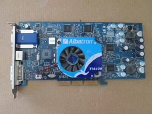 Albatron Ti4400 GPU NVIDIA GeForce4 128MB AGP VGA Card - Picture 1 of 7