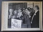 AP Wire Press Photo 1987 Gov Michael Dukakis at State Capitol in Hartford Conn