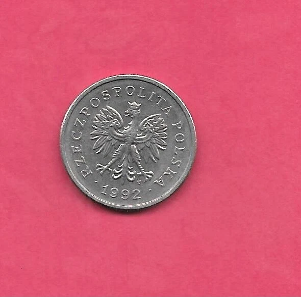 POLONIA POLACA Y282 1992 XF EXTRA FINA BONITA MODERNA GRAN MONEDA ZLOTY Foto 1 de 1