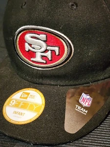 NWT New Era 9Fifty San Francisco 49ers Black Infant Adjustable Cap Hat - Picture 1 of 8