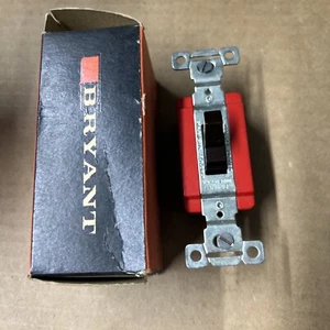 Bryant 4903 BLK Hubbell AC Switch 3-Way 20A-120 277VAC - Picture 1 of 3
