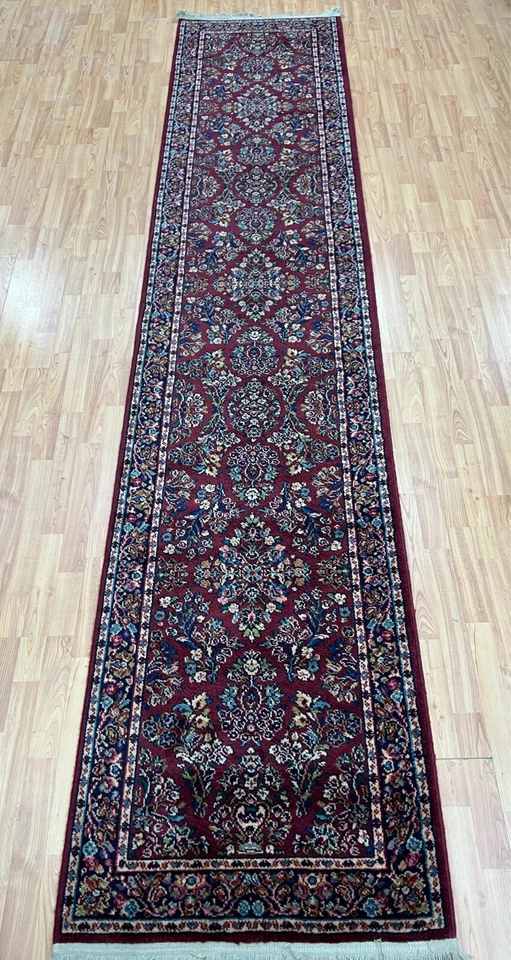 Alfombra oriental de 2'6" x 12'2" Karastan Sa rouk diseño piso corredor - pila completa Foto 1 de 4