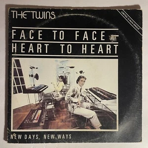 The Twins – Face To Face - Heart To Heart Vinyl, LP 1983 Quality – QUS 041 - Imagen 1 de 3