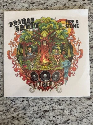 Prince Fatty Stick Figure- Fire & Stone OG Vinyl LP, Ruffwood Records, SEALED - Image 1 of 4