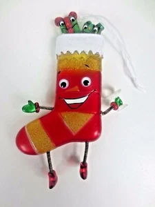 Medias de Navidad Dept 56 adorno facial manos y pies elásticos - Imagen 1 de 3