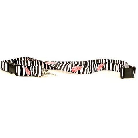 NHL Zebra Stripes Breakaway Lanyard w/ Detachable Keychain Cover