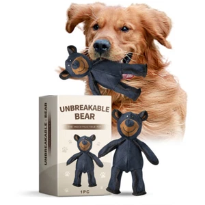 Unbreaka Bear Dog Unbreakable Teddy Extreme Bear 2.0 Dog Toys - Picture 1 of 10