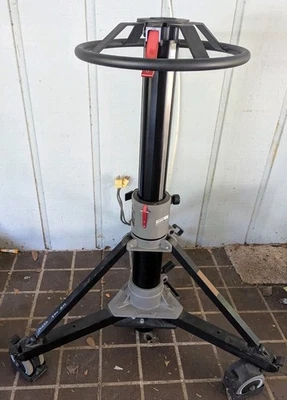 Cartoni P70 Pedestal Tripod With Dolly - Good Condition  - Image 1 of 4