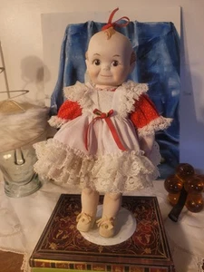 muñeca porcelana vintage - Imagen 1 de 16