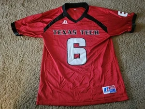 Russell Athletic Team Issue Texas Tech Football Jersey, Tag Size Youth Large - Picture 1 of 5