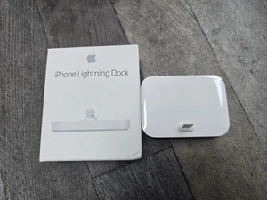 APPLE IPHONE IPOD LIGHTNING DOCK A1605 BLANCO - Imagen 1 de 3
