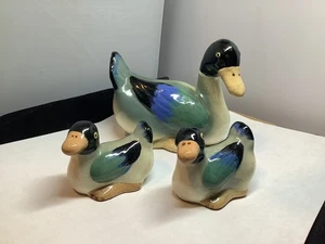 MCM Robert Simmons of California Handpainted Duck Family Mallards ￼ - Picture 1 of 7
