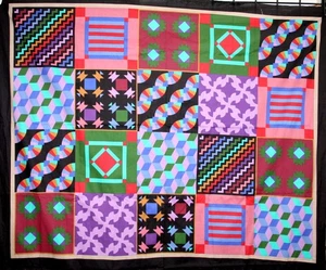 PANEL MUESTRADOR EDREDÓN PREIMPRESO - TELA 100% ALGODÓN - Imagen 1 de 4