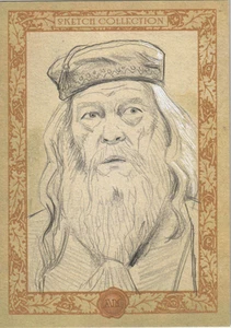 Albus Dumbledore Michael Gambon Harry Potter Acheron Mint Sketch Card 1/1 - Picture 1 of 2