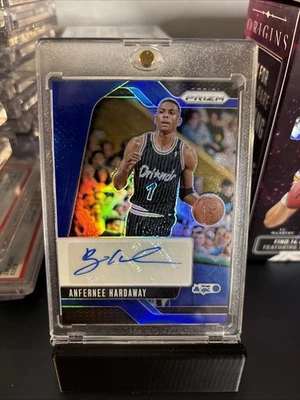 Autógrafos automáticos Panini Prizm Anfernee Hardaway #SIG-AHM Blue Prizm 2024-25/49 Foto 1 de 2