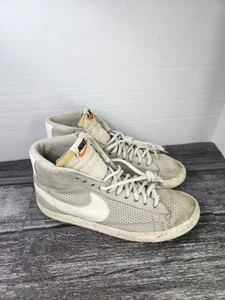 Size 7 - Nike Blazer Suede Vintage Mid Wolf Grey W - Picture 1 of 10