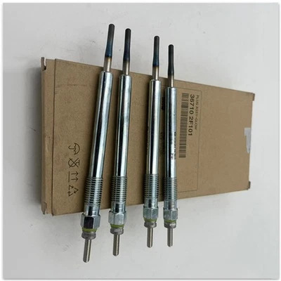 4PCS Diesel Glow Plug 36710-2F101 For Hyundai Santa Fe Tucson Ix35 2.0 L 2.2L - Image 1 of 4