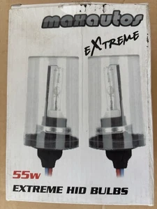 55W 12V 4300k H11 Bright HID Xenon Headlight Bulbs Aftermarket Replacement Kit - Picture 1 of 6