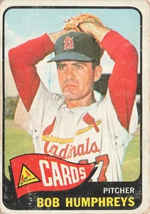 1965 Topps #154 Bob Humphreys - Bild 1 von 2