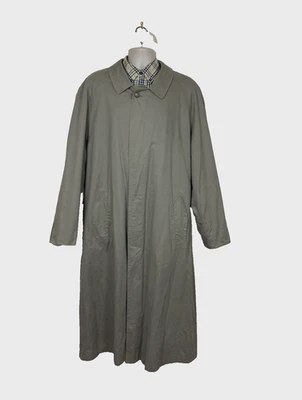 Harrods Bugatti Overcoat Trench Coat Mens Size XL Stone Classic Accademia - Image 1 of 4