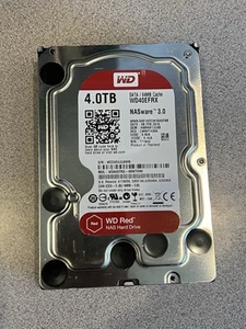 WESTERN DIGITAL RED 4 TB NAS FESTPLATTE NASware 3.0 WD40EFRX - Bild 1 von 3