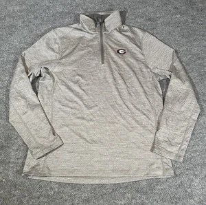 Vineyard Vines Men’s M Grey Lightweight Performance Pullover Georgia Bulldogs  - Picture 1 of 10