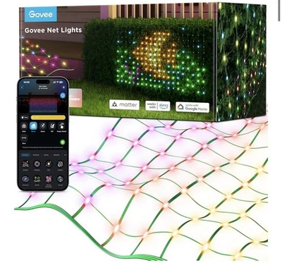 Govee网灯2.8英尺x4.7英尺假日灯 — 第 1/4 张图片