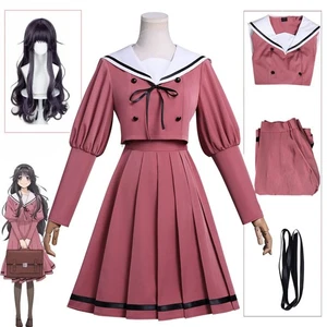 The Fragrant Flower With Dignity Waguri Kaoruko Cosplay Costume Wig JK Uniform - Picture 1 of 10