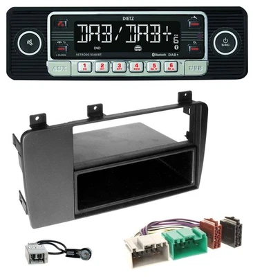 Dietz USB DAB MP3 Bluetooth Autoradio für Volvo S60, V70, XC70 (04-09) - Bild 1 von 4