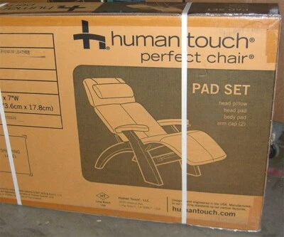 HUMAN TOUCH PC-500 PC-075 SILHOUETTE 完美椅子垫干邑优质皮革 — 第 1/4 张图片