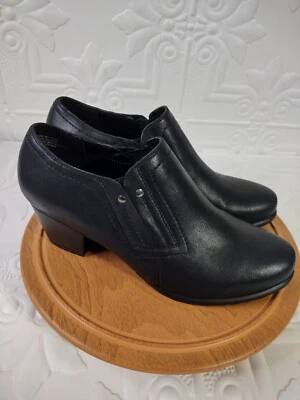Madeline Girl Maxie Negro Para Mujer Botín/Zapatos Informales Puntera Almendra Talla 10 Foto 1 de 4