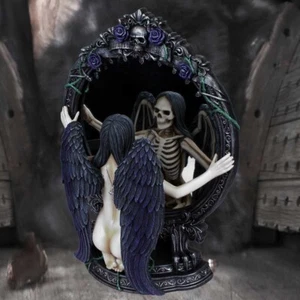 Fates Reflectante Espejo Esqueleto Figura Fantasía Némesis Ahora Nuevo y En Caja 33cm - Imagen 1 de 2