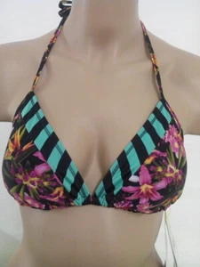 Adidas Neo Bikini Triangel Top Padded Bra schwarz bunt Gr. 32 – 42 Z66237 - Picture 1 of 3
