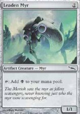 LEADEN MYR Mirrodin MTG Magic the Gathering Cards DJMagic