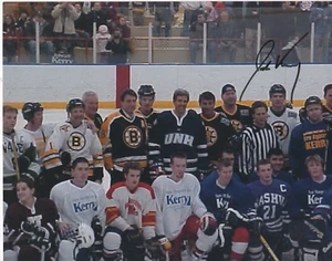 POLITIK FOTO (2004) JOHN KERRY Hockey Fund (Bruins) Manchester NH - Bild 1 von 1