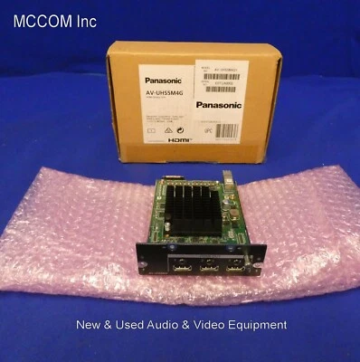 Módulo de expansión de salida HDMI Panasonic AV-UHS5M4G para AV-UHS500 caja abierta Foto 1 de 4