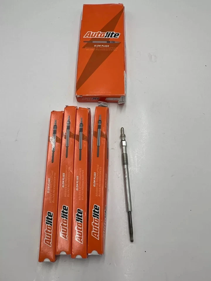 (QUANTIDADE 4) Autolite Diesel Glow Plug 1121 Compatível com Selecione 2011-2012 Ford F250 - Imagem 1 de 4