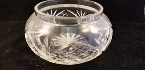 Cut Lead Crystal bowl - Picture 1 of 4