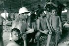 Liv Ullman in Thailand at refugee camp - Vintage Photograph 862724
